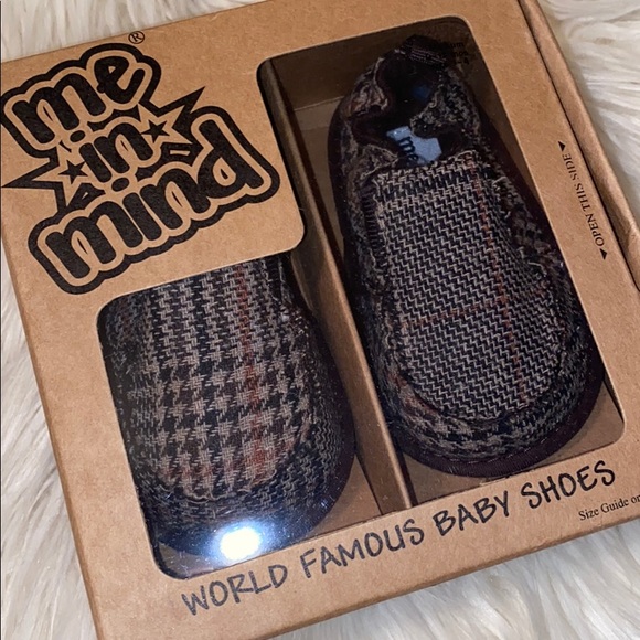 Brown Plaid Cruiser Slip On Shoes - Picture 1 of 3
